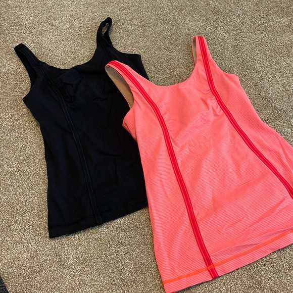 Tops - Lululemon work out tops size 6
